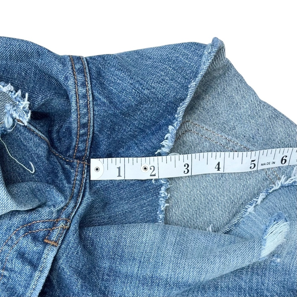 Levi’s 501 NWT Denim Jean Short High Rise 27 - Picture 12 of 13